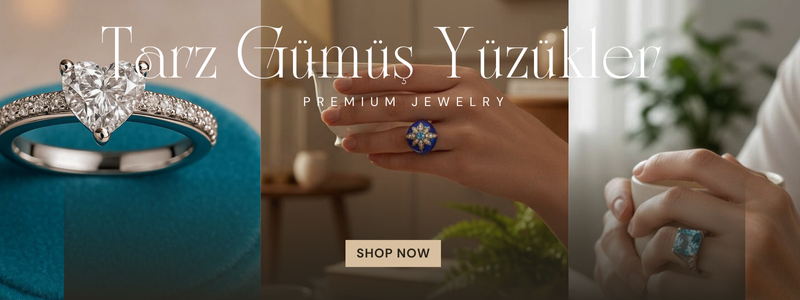 Her tarza uyan Gümüş Yüzükler